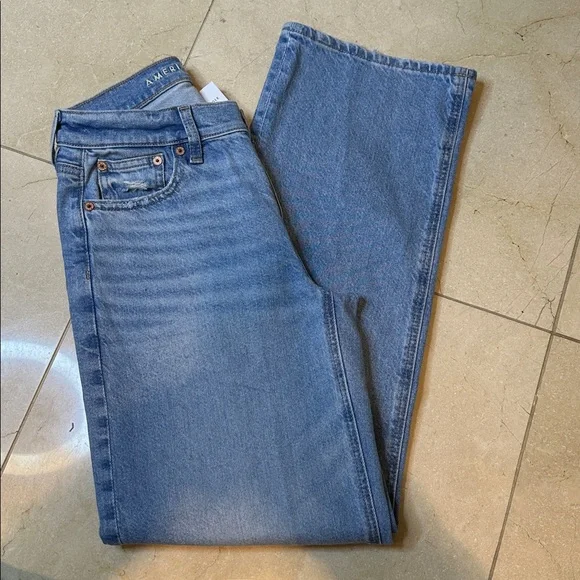 American Eagle Stovepipe High Rise Strigid Jeans 24w - Picture 4 of 7